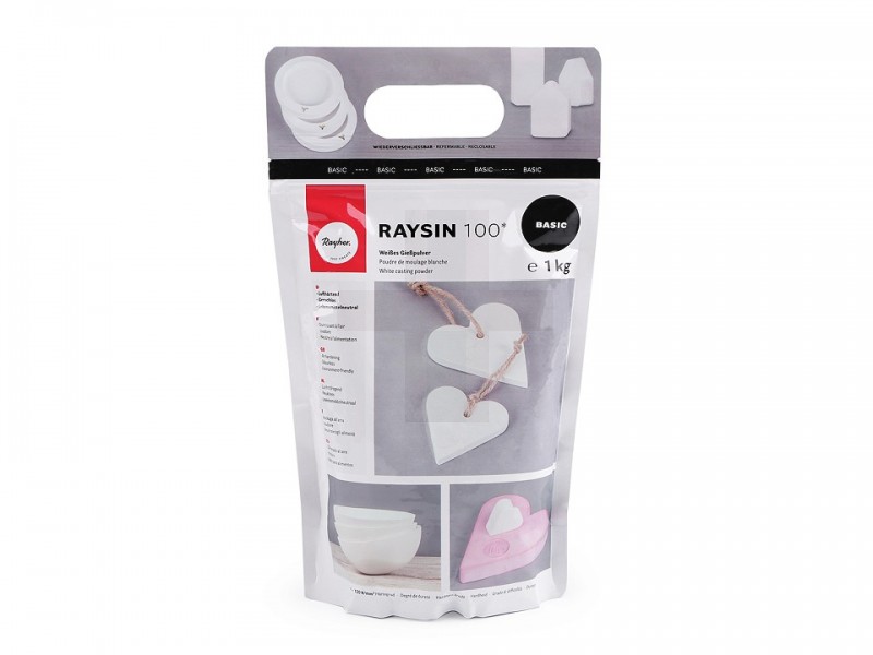 Modellgips Raysin - 1 kg Kleber, Knetmasse,Gips