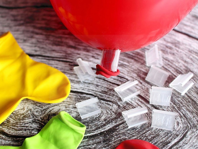 Luftballon Clips - 100 St./Packung Partydekoration