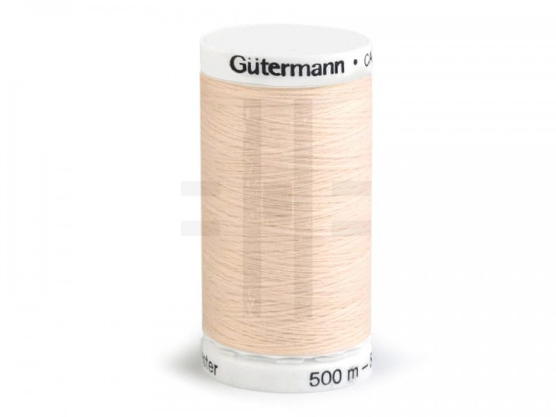 Güttermann Nähgarn 500 M - Beige/Braun Bindfäden, Nähgarne