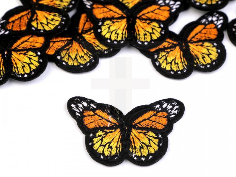 Aufbügler Schmetterling klein - 10 St./Packung Aufbügler, Aufnäher Flicken