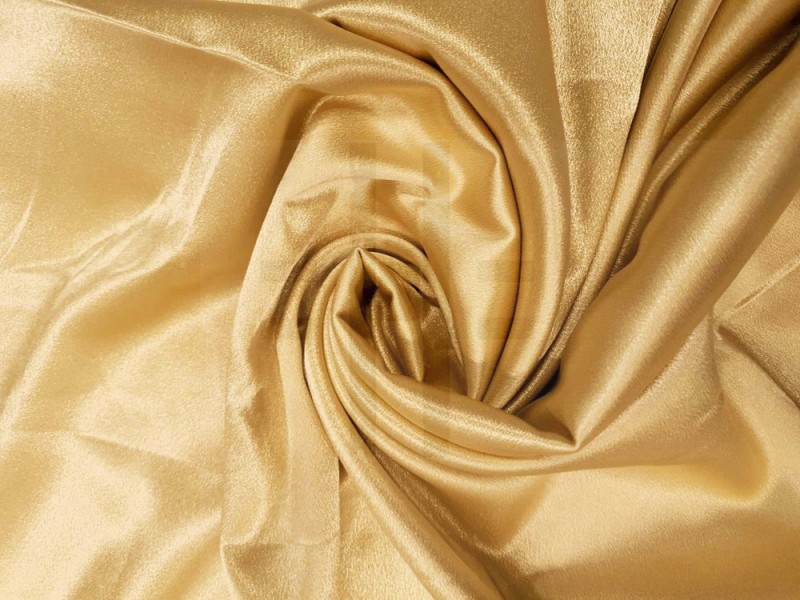 Creppe Satin  - Golden Satin, Chiffon, Organza