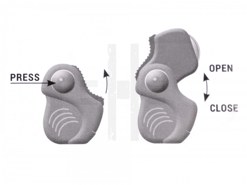 Klapp-Rollschneider mit Sicherheitssperre Prym Scheren, Messersortiment