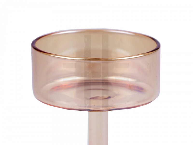 Kerzenhalter aus Glas für Teelichter - 19 cm Kerzen,Teelicht,Laterne