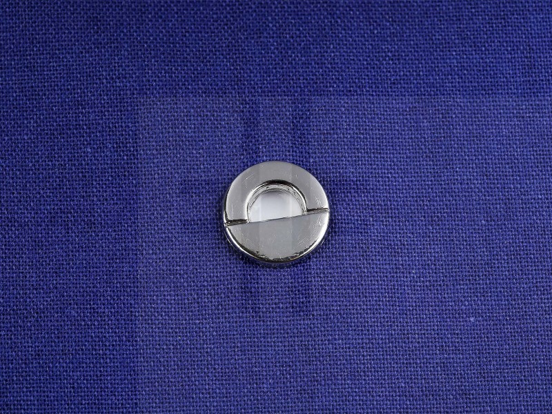 Designösen mit Scheibe Innen 7 mm - 10 Set/Packung Kurzwaren aus Metall