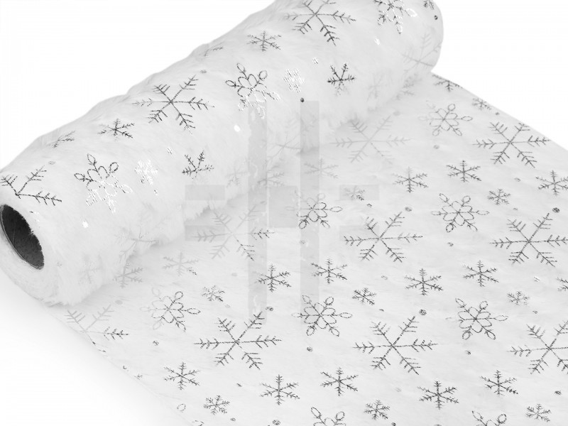 Dekorative Wintermeterware Fell  Dekorstoffe