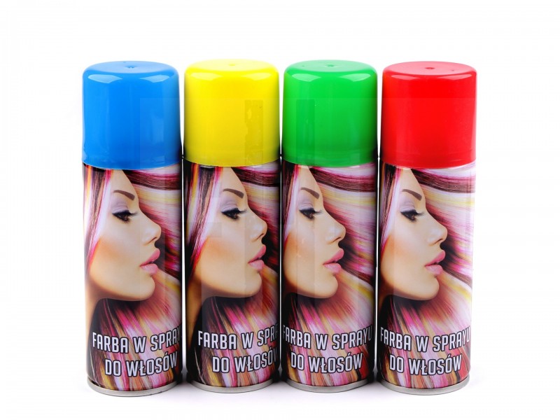 Party-Haarfarbe in Spray Gesichtsfarbe, Haarfärbemittel