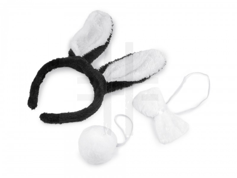 Karnevalsset -Hase Maske, Accessoires