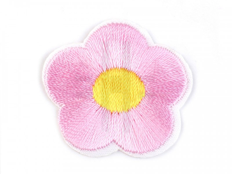 Aufbügler Blume bestickt - 10 St. Aufbügler, Aufnäher Flicken