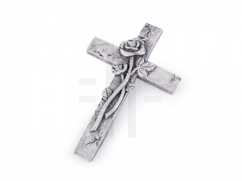   Dekoration Kreuz - 7 x 11 cm