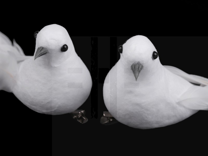 Dekoration Vogel - 2 St./Packung Hochzeit Dekoration