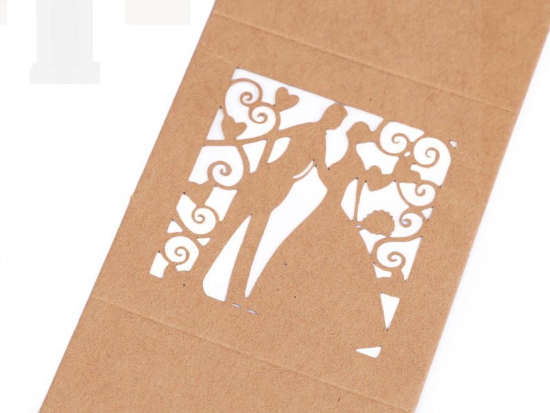 Papierbox natural - 10St./Packung Hochzeit Dekoration