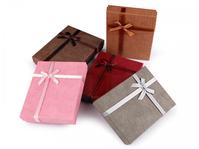 Geschenkschachtel für Schmuck 12x16 cm - 6 St./Packung Geschenke einpacken