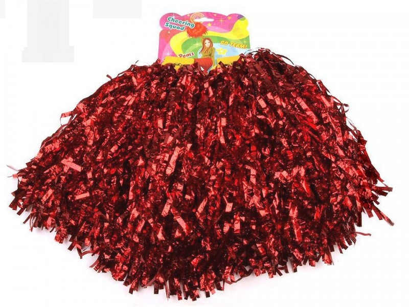 Cheerleader pom poms - 2 St. Kostüme