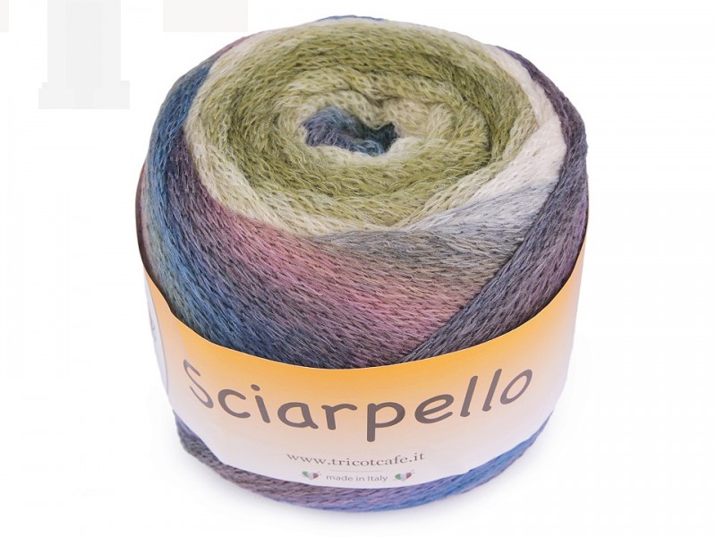  Strickgarn Sciarpello Stricken und Häkeln