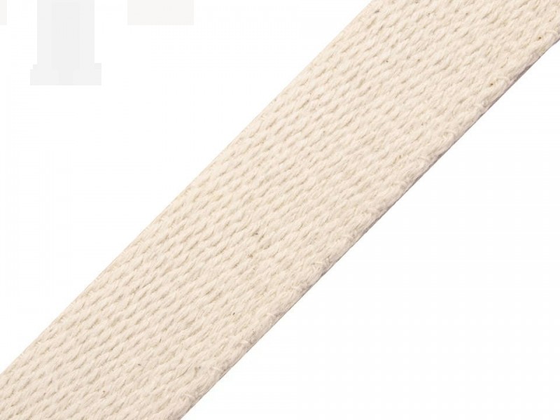 Gurtband Baumwolle  - 25 m Gummibänder