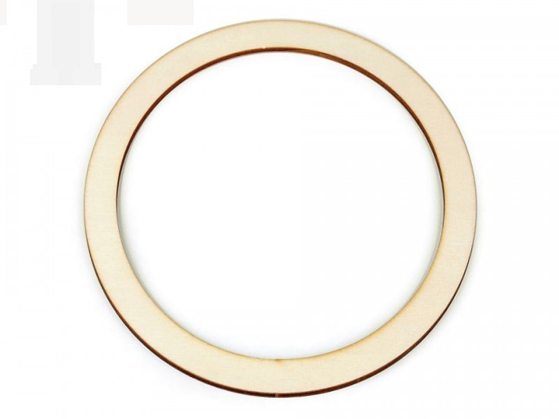  Holzring für Traumfänger - 2 St. Holz,Glas Dekozubehör