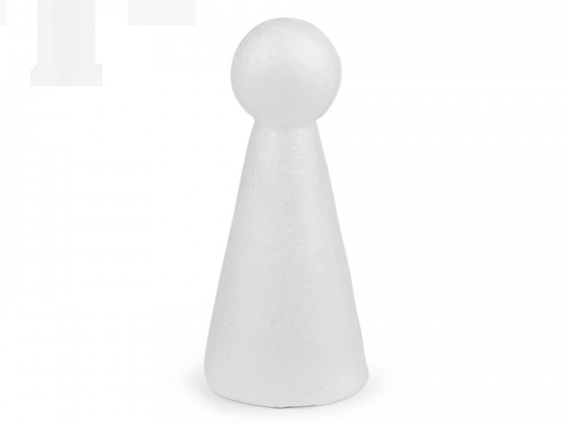 Figur aus Polystyrol - 14,5 cm Styropor, Plastik