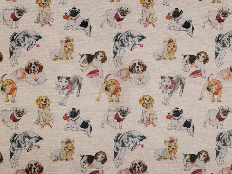 Decorative Fabric Loneta - Katze Polyesterstoffe, Mischfaser