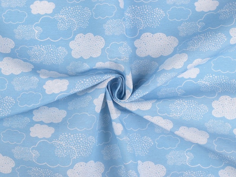 Decorative Fabric - Wolke Polyesterstoffe, Mischfaser