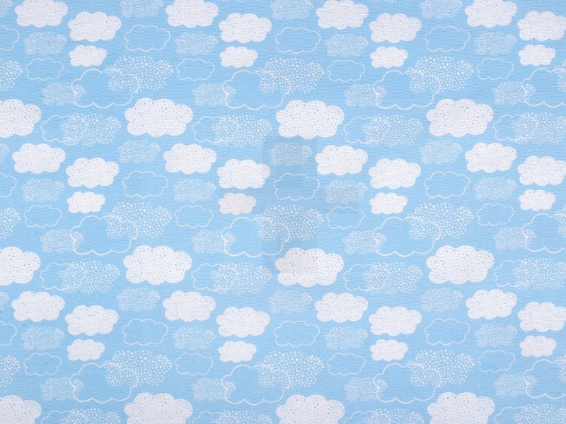 Decorative Fabric - Wolke Polyesterstoffe, Mischfaser