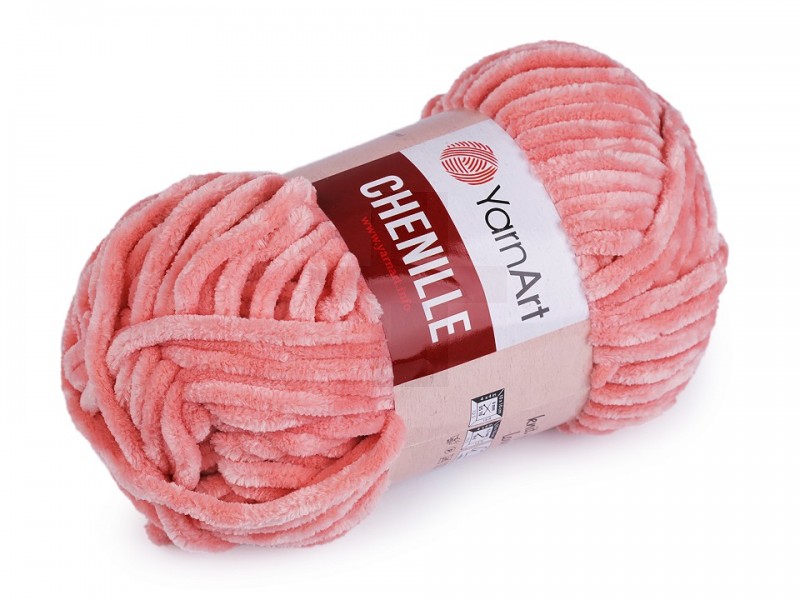 Chenille Strickgarne - 100 gr. Stricken und Häkeln