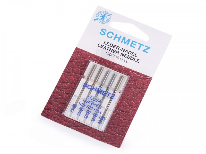    Schmetz Nähmaschinennadeln für Leder - 5 St.