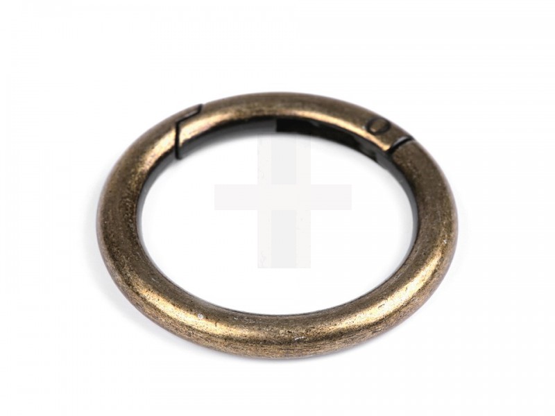 Karabiner Ring für Handtaschen 34 mm Kurzwaren aus Metall