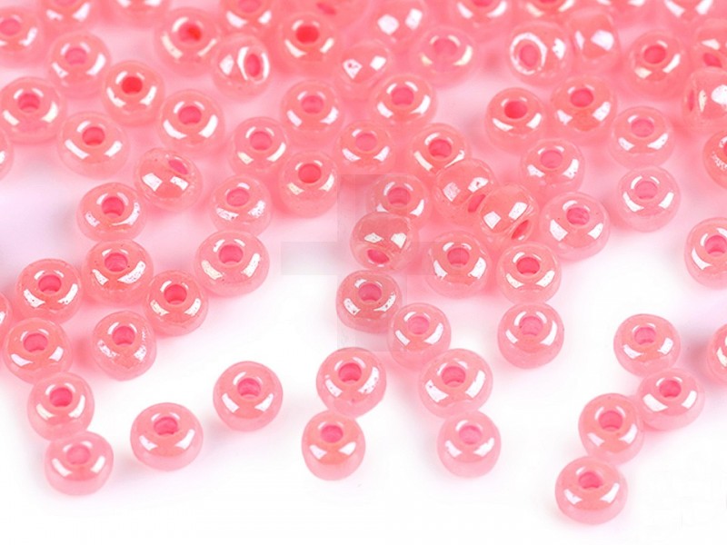 Rocailles Perlmutt, undurchsichtig - 50 gr./Packung Perlen,Einfädelmaterial