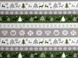 Weihnachten Baumwollstoff Hirsch Baumwollstoffe, Wollstoffe