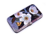 Maniküre im Etui mit Blumen Geschenkidee