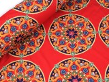 Jerseystoff - Mandala Polyesterstoffe, Mischfaser