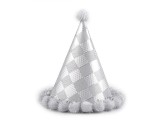 Partyhut mit Pompons - 2 St./Packung Geburtstag