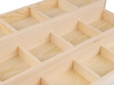 Holztablett/Organizer 3-stufig