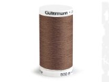 Güttermann Nähgarn 500 M - Beige/Braun Bindfäden, Nähgarne