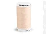 Güttermann Nähgarn 500 M - Beige/Braun Bindfäden, Nähgarne