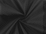 rutschfestes Material 0,5 Meter - Schwarz Futterstoff, Trikotine