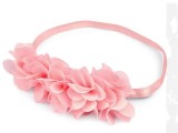 Elastisches Haarband mit Blumen 