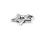 Anhänger Stern - 10 St.  Anhänger und Spangen