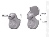 Klapp-Rollschneider mit Sicherheitssperre Prym Scheren, Messersortiment