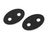 Kordelstopper aus Kunstleder - 4 St./Packung