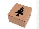  Christmas Paper Box Natural - 10 St./Packung Geschenke einpacken