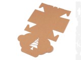   Christmas Paper Box Natural - 10 St./Packung Geschenke einpacken