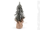            Künstlicher Weihnachtsbaum mit Glitzer - 29 cm
