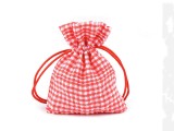            Geschenkbeutel Karo  - 10 x 13 cm Geschenke einpacken