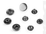 Metalldruckknöpfe 15 mm - 50 Set/Packung Knöpfe, Verschlüsse
