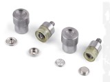 Aufsatz für beidseitige Metalldruckknöpfe, Ø 15 mm Werkzeug, Zubehör
