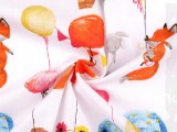             Baumwollstoff/Leinwand Ballons/Tiere