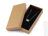 Geschenkschachtel für Schmuck natural 7x14 cm Boxen, Säckchen