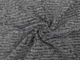 Kunstfell meliert - Grau Samt, Fleece, Microplüsch