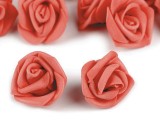 Dekoration Rose - Packung/10 St. Blumen, Federn